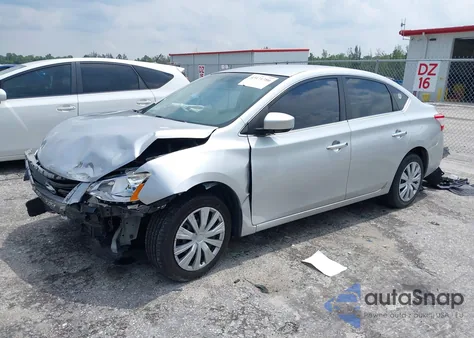 2015 Nissan Sentra Fe+ S/S/Sl/Sr/Sv from USA, damaged, VIN 3N1AB7AP1FY249654
